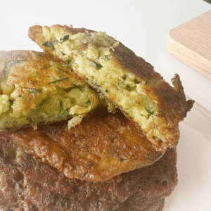 Recette Beignets de courgettes healthy - Inside Out Wellness