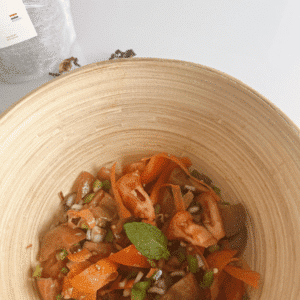Recette Salade été vinaigrette hibiscus - Inside Out Wellness